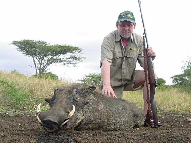 Mr George Wallace And Warthog Taken With 400 350 And Woodleigh 358 310gr Weldcore Soft Nose Bullet At 2140fps