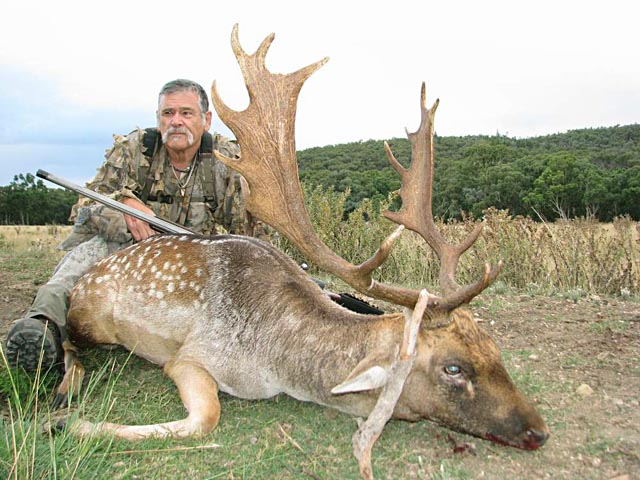 Mr Ted Mitchell Qld And Fallow Buck Taken With 338 Federal And Woodleigh 338 180gr Weldocre Protected Point Soft Nose Bullet