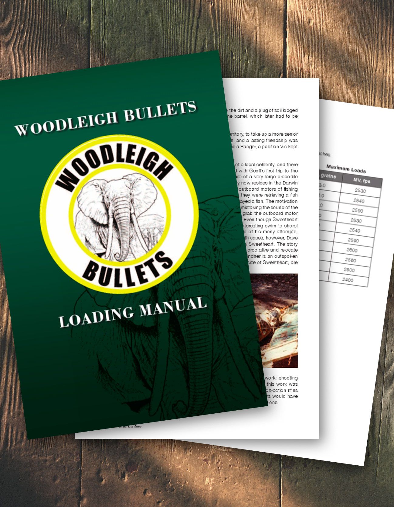 Woodleigh Bullets Loading Manual